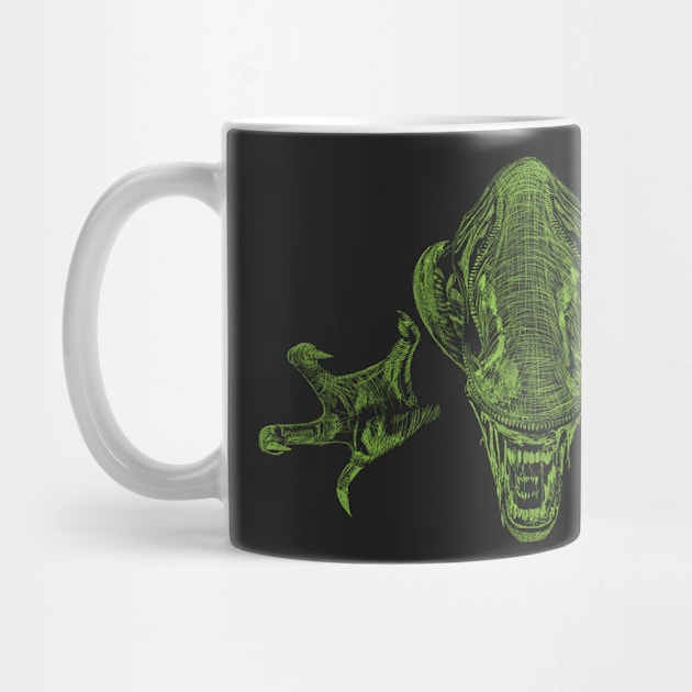 ALIEN by KARMADESIGNER T-SHIRT SHOP